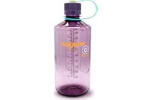 Nalgene Sustain Tritan BPA-Free Water Bottle Made with Material Derived from 50% Plastic Waste, 32 OZ, Narrow Mouth
