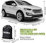Favoto SUV Car Cover 169-181 in Waterproof 5-Layer Right Side Zipper view 6