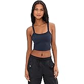 Free People, Womens, All Clear Cami Solid, Midnight Navy, Medium/Large