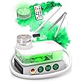 Portable Hookah Set With Everything And Case - Premium WHITE Small Hookah Set For Travel Flat Hookah Box Hookah Set With Charcoal Holder & Coal Cover- Travel Hookah Set With Everything