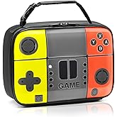 Hairao Kids Lunch Box for Boys,Game Console Insulated Lunch Bag for Kids,Leather Lunchbox for Boys,Waterproof Leakproof Portable Fits Most Bento Boxes