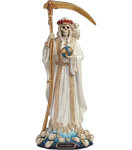Amazon.com: Veronese Design 8 1/2 Inches Crowned Reaper Skeleton