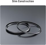 Neewer 77mm to 82mm Step Up Ring Adapter 2 Pack Aluminum Alloy Lens Filter view 3