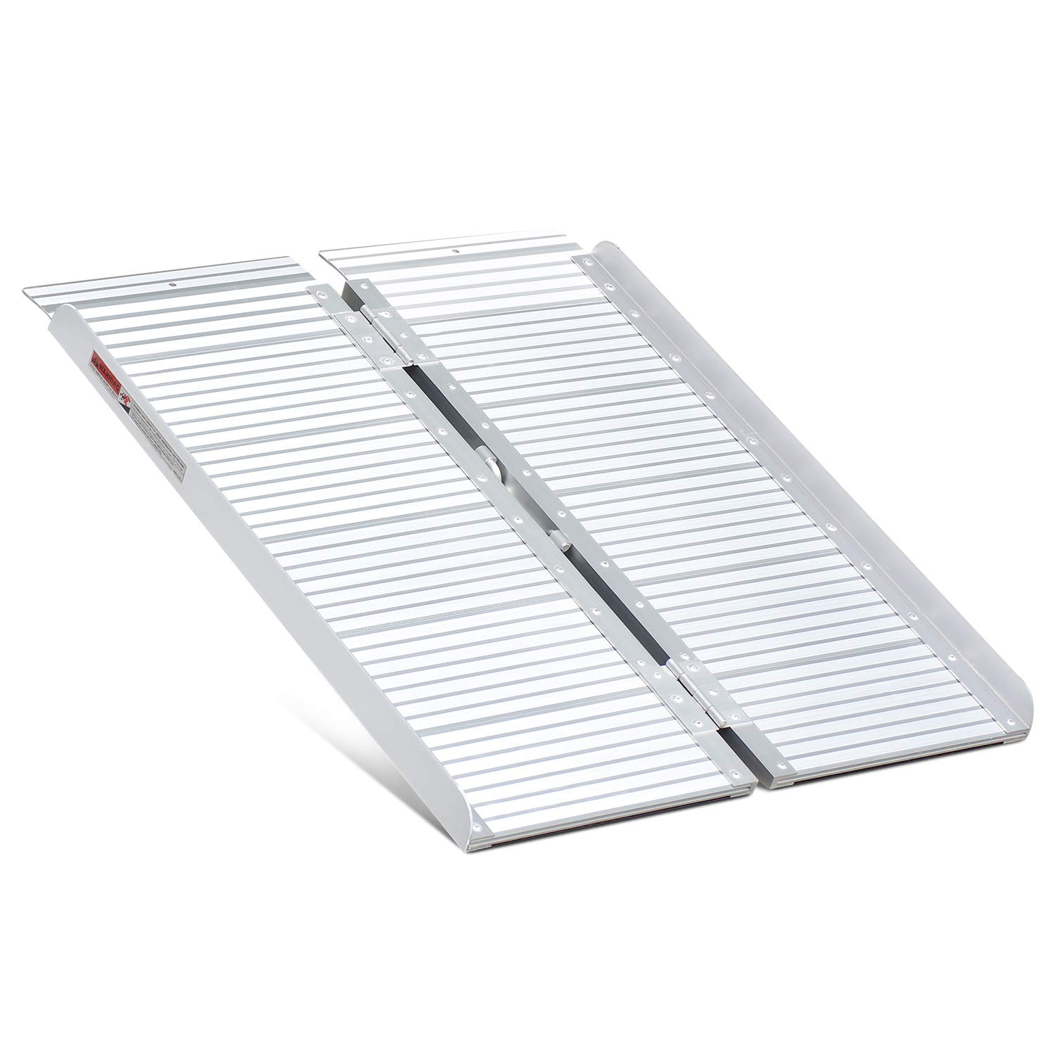 ORFORD Threshold Ramp 3ft for Home Steps Stairs Doorways Scooter, Utility Mobility Access Non Skid Folding Wheelchair Ramp, Portable Aluminum Foldable Wheelchair Ramp 3ft