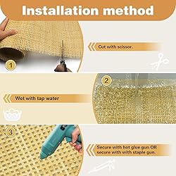 24" Width Natural Cane Webbing 5Feet, Rattan