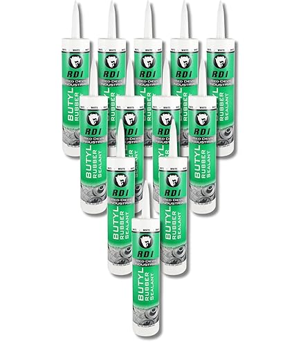 Amazon.com: Red Devil 0697GI12 RD Pro Butyl Rubber Sealant, Gray