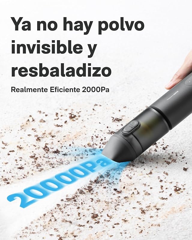 Aspirador de Mano para Coche, Aspirador Portátil Potente