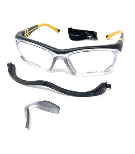 OnGuard Safety Eyewear OG-225S Black Yellow Glasses Goggles 61-17