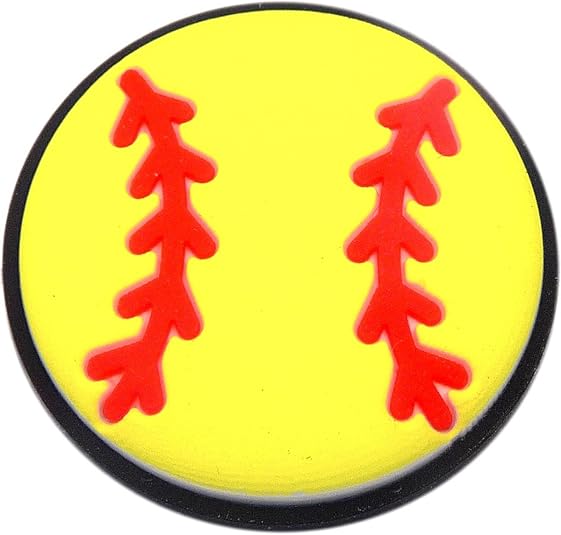 softball croc pins