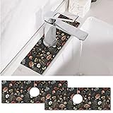 Arttown Kitchen Sink Splash Guard, 2Pcs Faucet