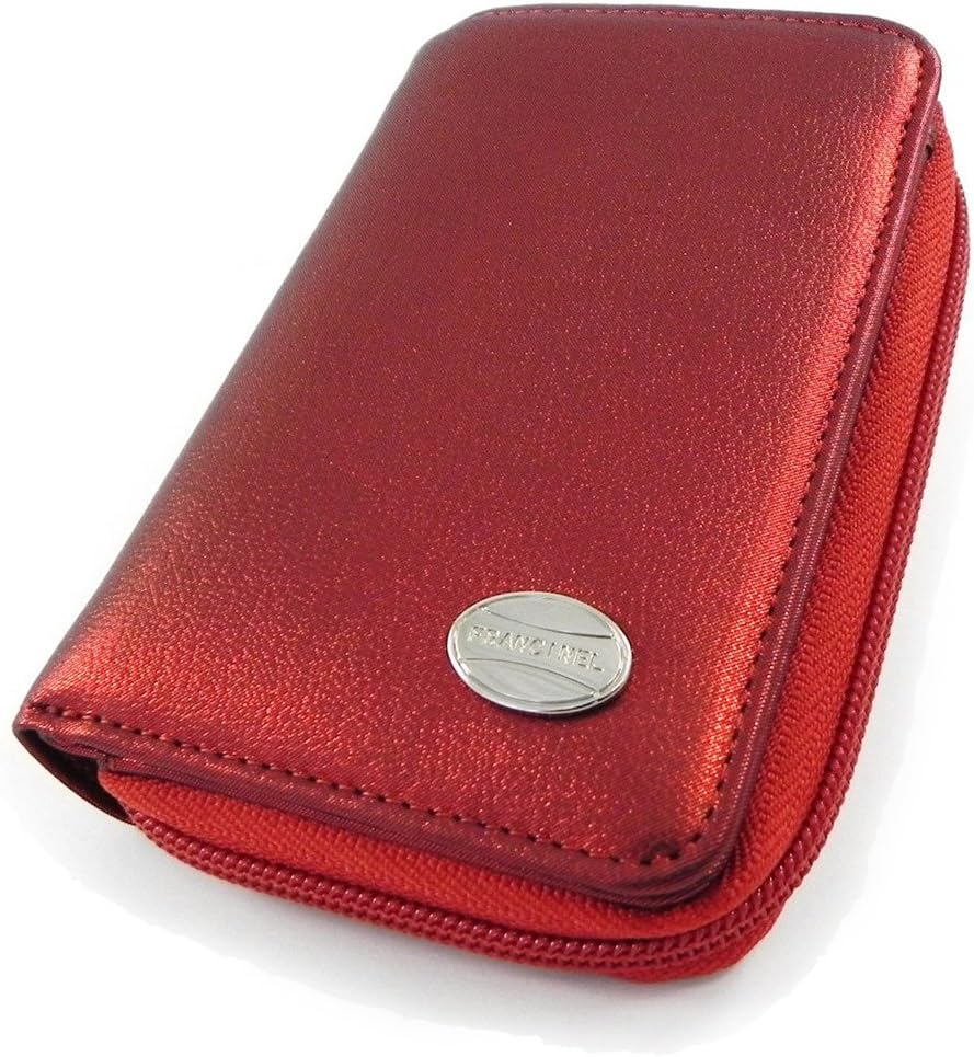 Wallet zip 'Romy' red.