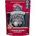 Blue Buffalo Wilderness Trail Treats High Protein Grain Free Dog Biscuits Crunchy Dog Treats, Salmon Recipe, 10-oz Bag