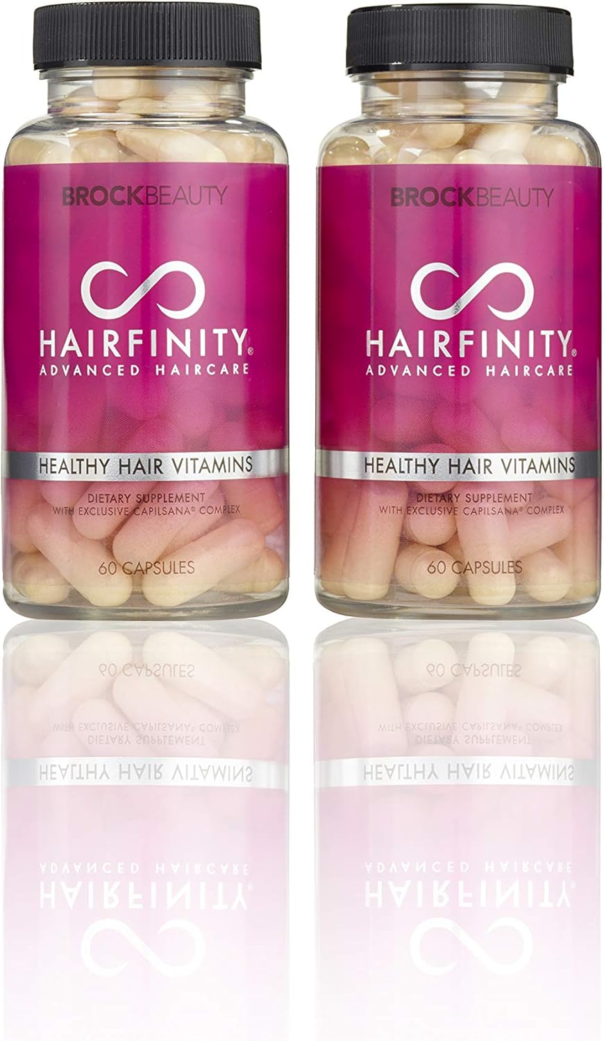 Brock Beauty Hairfinity Healthy Hair Vitamins 120 Capsules 2