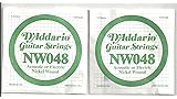 TWIN PACK OF D'ADDARIO NW048 XL Nickel Wound Singles - TWO STRINGS!