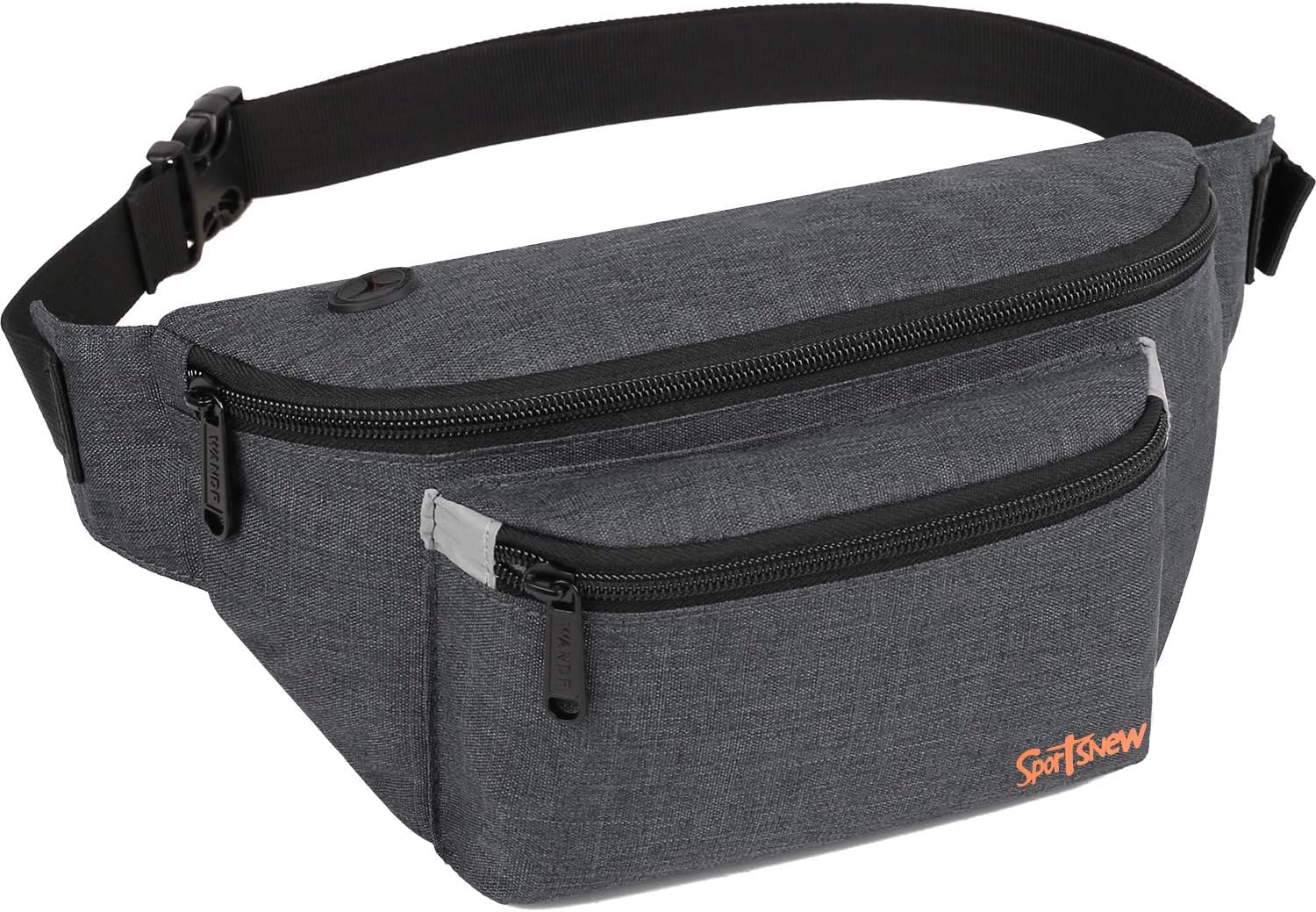 Fanny Pack for Men Women - Waist Bag Pack - Lightweight Belt Bag for Travel Sports Hiking