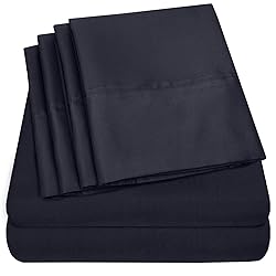 Full Size Bed Sheets - 6 Piece 1500 Supreme