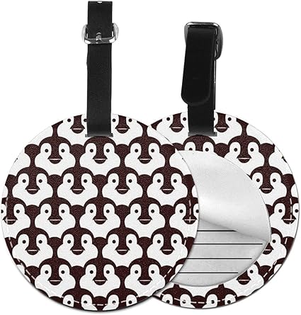 round luggage tags