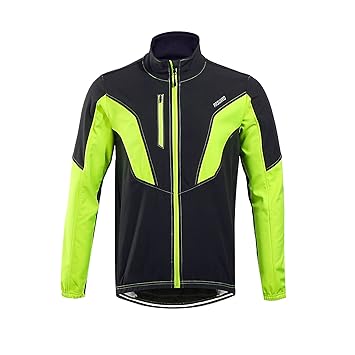 GITVIENAR Herren Fahrradbekleidung Atmungsaktiv Schnell Trocken Bekleidung und Wasserdicht für Outdoor Fahrrad Sport mit Warm