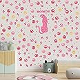 Amazon.com: Kisston 9 Sheets Preppy Pink Wall Decal Hot Aesthetic Howdy ...