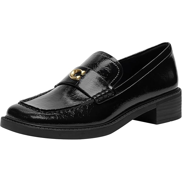 Amazon.com | COACH Women's Jolene Loafer, CS056 BK/BK5 B Black