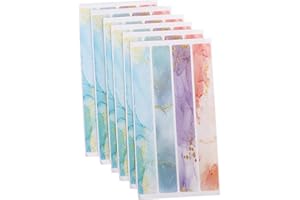 SEWACC 24pcs Colorful Anti-skid Peva Shower Stickers Non-slip Bathtub Safety Strips for Bathroom Floor