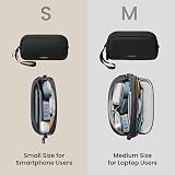 tomtoc Cable Organiser Bag Travel Pouch Water Resistant Tech Essentials view 7