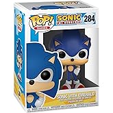 Funko Pop! Games: Sonic The Hedgehog - Sonic with Emerald - Collectable Vinyl Figure - Gift Idea - Official Merchandise - Toys for Kids & Adults - Video Games Fans - Model Figure for Collectors
