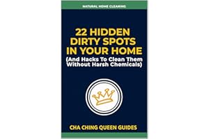 22 Hidden Dirty Spots in Your Home: Natural Cleaning Hacks Using Household Ingredients Instead of Harsh Chemicals (Natural Ho