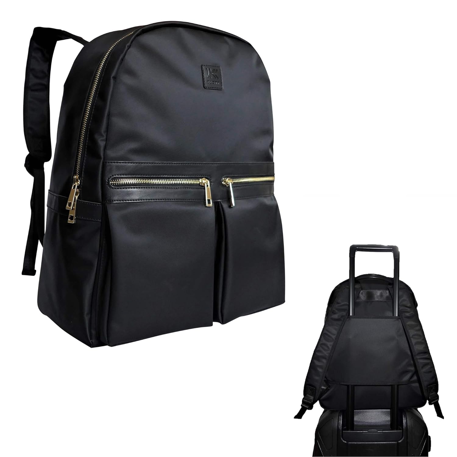 backpack with suitcase sleeve