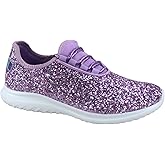 toozon TZ Lotus-08 Women's Comfort Slip On Fashion Color Glitter Walking Runing Flat Heel Sneakers Shoes