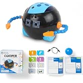 Learning Resources Cooper the STEM Robot | Coding Toy for Kids, Interactive STEM Robot for Classroom, Rechargeable Programming Toy, Ages 5+