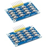 EC Buying 2Pcs 4x4 Matrix 16 Keypad Keyboard Module MCU Microcomputer Development Board 16 Button Learning Board for Arduino
