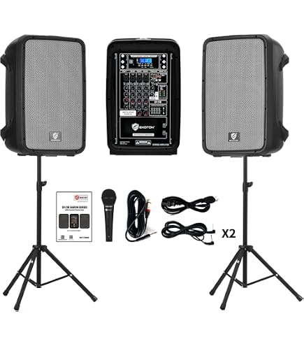 Amazon.com: Behringer Europort PPA200 Sistema de megafonía