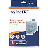 Aqueon PRO Genuine Replacement Filter Cartridges Large 6 Pack