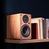 Roxel Onyx Active Bookshelf Speakers 100W RMS HDMI ARC Oak view 7