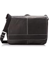 Kenneth Cole Reaction Come Bag Soon - Colombian Leather Laptop & iPad Messenger