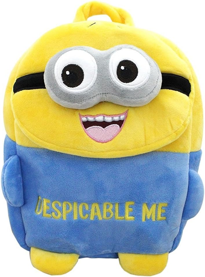 Click At Luggage Fabric Multicolour Cartoon Schoolbag for Kids