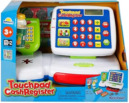 Caja Registradora con Accesorios Keenway 30214: Amazon.es: Juguetes y juegos