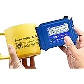Phezer Upgraded Mini Inkjet Printer for Flat and Curved Surface PC11 Plus, 25 Languages &amp; Quick-Drying Ink Cartridge, Portable Pocket Marking Device for Date Time Barcode Logo Qrcode Batch Number