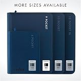 Vault X 9 Pocket Zip Trading Card Binder Exo-Tec Blue 360 Cards view 7