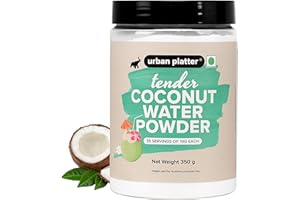 Urban Platter Tender Coconut Water Powder, 500g [Raw, Vegan, Refreshing & Re-Hydrating]