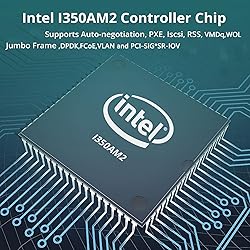Dual-Port PCIe x4 Gigabit Network Card with Intel