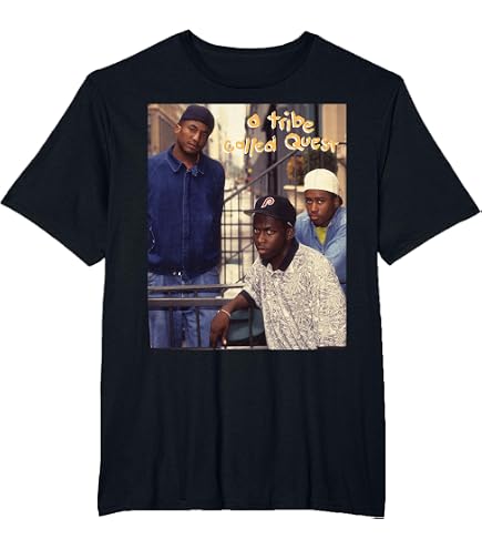 Amazon.com: A Tribe Called Quest Men's Group Shot Slim-Fit T-Shirt