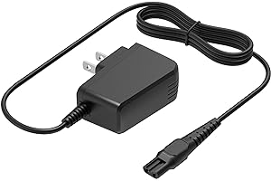 DEXPT 15V Charger Cord Fit for Philips Norelco HQ8505 Select Series 3000 5000 6000 7000 9000 (Older Shaver), Multigroom MG5750 MG7750 MG7770 MG7790, BG7040 BG7030 BG5025 S9987 Electric Shaver Razor Trimmer