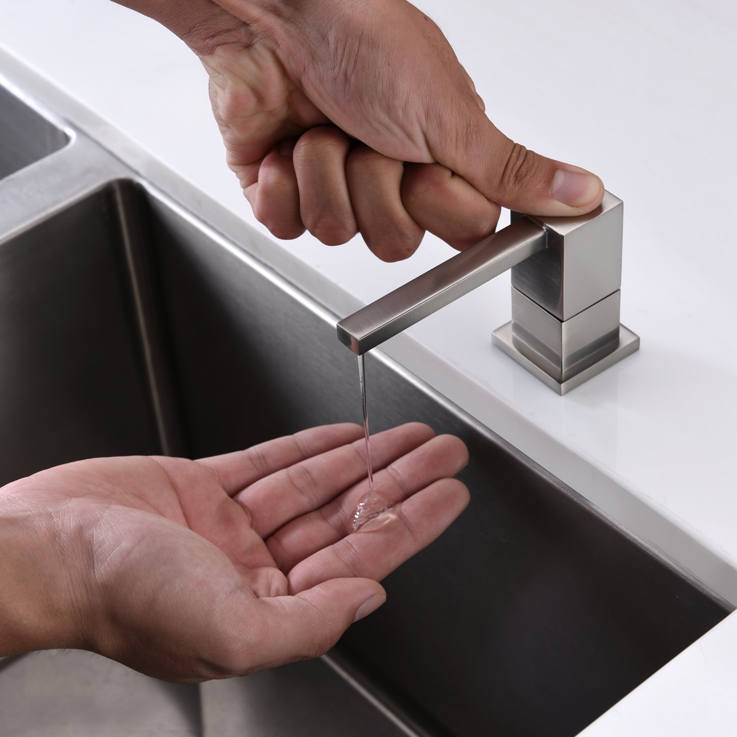 LAZADA Contemporary Design Kitchen Sink Countertop Soap Dispenser
