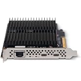 Sonnet McFiver PCIe Card Dual M.2 NVMe 10GbE Dual USB-C Mac Windows Linux | Up to 16TB storage; RAID 0 transfers up to 6600MB/s; full 10Gbps per USB-C port; fanless SSD cooling