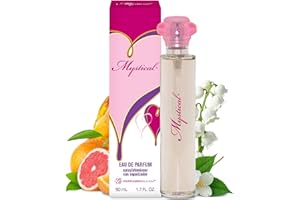 PB ParfumsBelcam Mystical Eau de Parfum Spray for Women – Sweet Fruity Floral Perfume with Citrus, Jasmine, Muguet, Amber & M