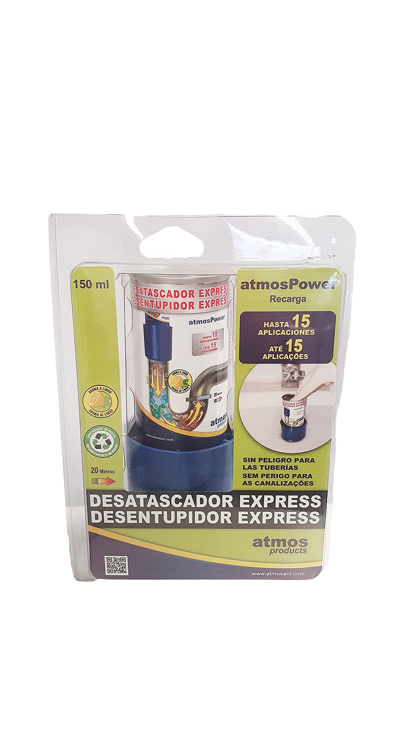 Atmospower Express Drain Cleaner Refill