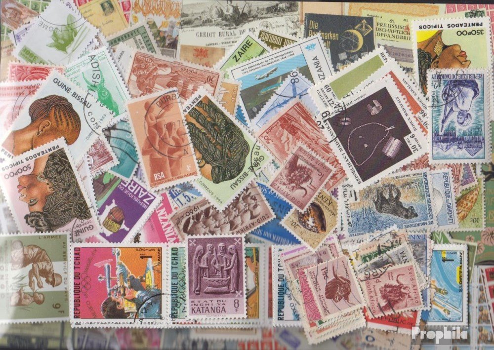 Prophila Collection Africa 200 various stamps (Stamps for collectors)