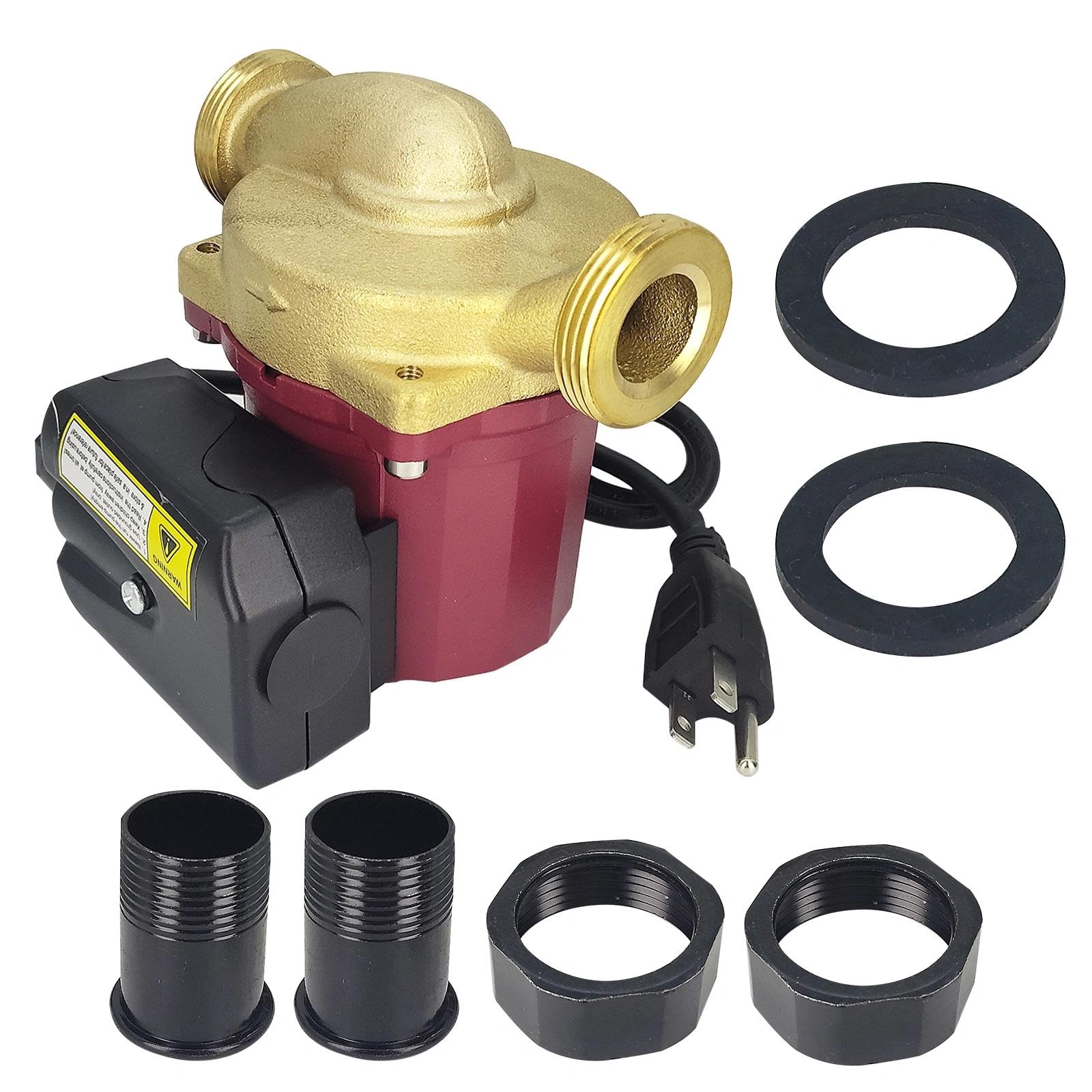 Photo 1 of 59896775 115V Circulator Pump Replacement Compatible with Grundfos UP15-29SU,9H 60Hz Circulating Pump Used for Radiant Heating, Hydronic Heating, Fan Coil Heating, Solar and Other System Types.